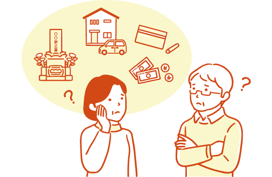 共有化や分割トラブルの予防のイメージ