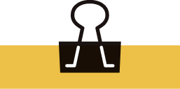 クリップのイラスト